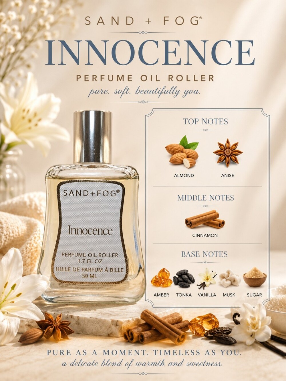 INNOCENCE Sand + Fog Rollerball